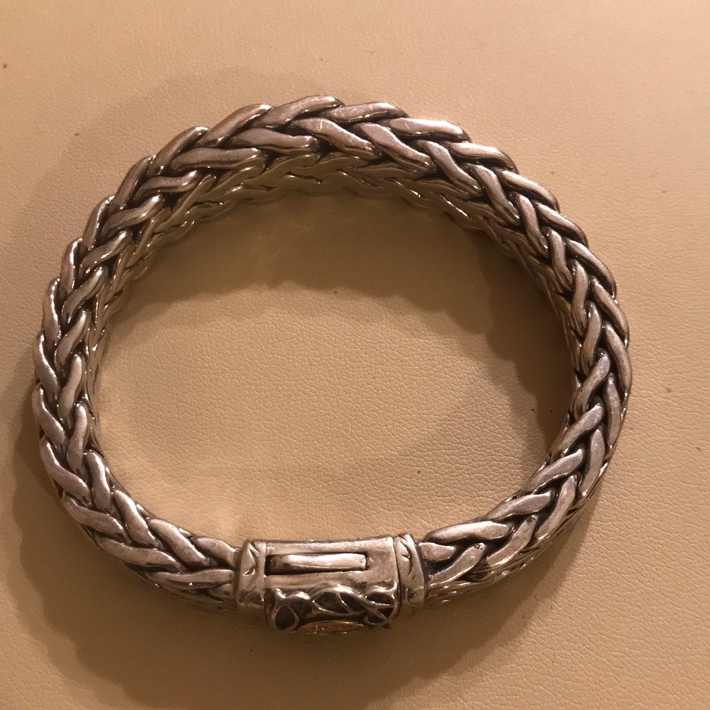 Scott Kay 750/18k and 925 Solid Silver Bracelet